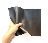 Real Dark Brown Material: Genuine Chocolate Brown Lambskin Leather Sheet for Crafting, Sewing and Personalized Leather Projects (Dark Chocolate, 8x10In/ 20x25cm)