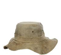 Real Deal Brazil The Recycled Tarp Pretty Ugly Floppy Hat (Brown, Medium)