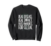 Real Disease Real Impact Celiac Awareness Sweatshirt