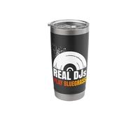 Real DJs Play Bluegrass Gear Bluegrass Music DJ | Bluegrass Stainless Steel Insulated Tumbler