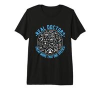 Real Doctors Treat More Than One Species Animal Premium T-Shirt