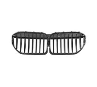 Real Dry Carbon Fiber Car Kidney Hood Radiator Grille Compatible For BMW 7 Series G11 G12 LCI 2020-2022 Gloss Black Replacement