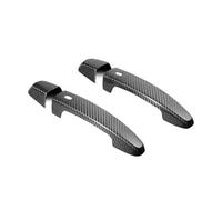 Real Dry Carbon Fiber Side Door Handle Cover Trim Compatible For Chevrolet Camaro 2016-2023 Car Accessories