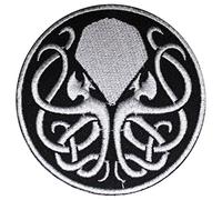 REAL EMPIRE Embroidered Cthulhu Sew or Iron on Patch Fancy Dress Costume T Shirt Bag Jacket Badge(420)