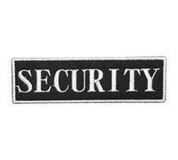 REAL EMPIRE Security Badge Iron on Patch Sew On Badge Fancy Dress Costume T Shirt Bag Jacket Badge etc