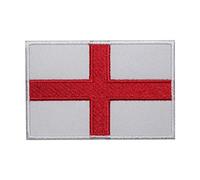 Real Empire Union Jack England British Flag Embroidery Patch/Badge Iron On Or Sew On Patch T-Shirt