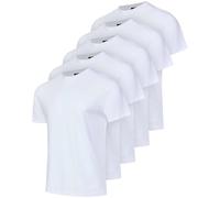 Real Essentials 5 Pack: Men’s 100% Cotton Casual T-Shirts Plain Jersey Shirts Fashion Tees (Big & Tall Available), Set 3, Large