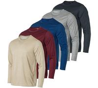 Real Essentials mens Casual, 5 Pack: Set 4, Large