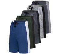 Real Essentials Men's Laufshorts Tennis Shorts, Dry Fit-Set 1, M