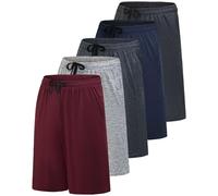 Real Essentials Men's Running Shorts Tennis, Set E, 3XL