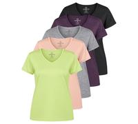 Real Essentials Women's Casual T-Shirt, Set 11, 2X