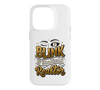 Real Estate Agent Blink If You Need A Realtor Case for iPhone 14 Pro