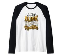 Real Estate Agent Blink If You Need A Realtor Raglan Baseball Tee