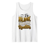 Real Estate Agent Blink If You Need A Realtor Tank Top