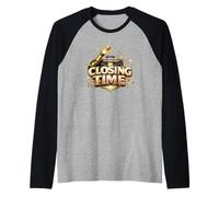Real Estate Agent Gift Home Selling House Closing Time Raglan Baseball Tee