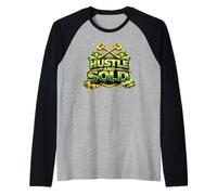 Real Estate Agent Gift Home Selling House Hustle and Sold Raglan Baseball Tee