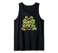 Real Estate Agent Gift Home Selling House Hustle and Sold Tank Top