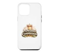 Real Estate Agent Gift Home Selling Power By Commission Case for iPhone 12 Pro Max
