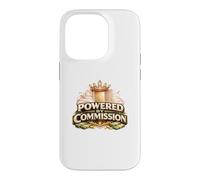 Real Estate Agent Gift Home Selling Power By Commission Case for iPhone 14 Pro