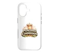 Real Estate Agent Gift Home Selling Power By Commission Case for iPhone 17