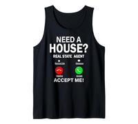 Real Estate Agent - House Broker Tank Top