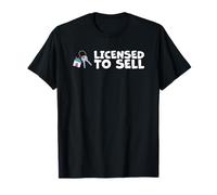 Real estate agent | Licensed to sale | Estate agent Gift T-Shirt