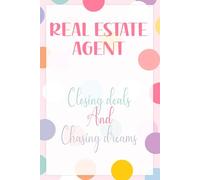 Real Estate Agent Lined Notebook for Women: 110 Page A5 Journal for Client Notes Property Visits Deals and Business Planning