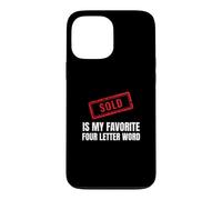 Real Estate Agent Realtor Home Seller Marketing Broker Case for iPhone 13 Pro Max
