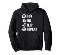 Real Estate Agent supplies clothing - Fix and Flip - Realtor Pullover Hoodie