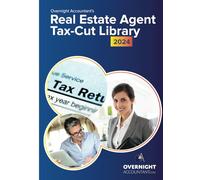 Real Estate Agent's Tax Cut Library - 2024: Cut your largest expense - Taxes!