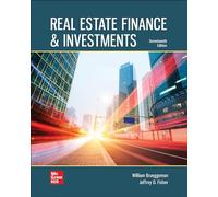 Loose Leaf for Real Estate Finance & Investments (Real Estate Finance and Investments)