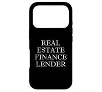 Real Estate Finance Lender Credit Lending Realtor Case for iPhone 17 Pro