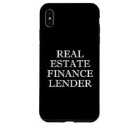 Real Estate Finance Lender Credit Lending Realtor Case for iPhone XS Max