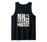 Real Estate Hustle One Ink Agent Quote Tank Top