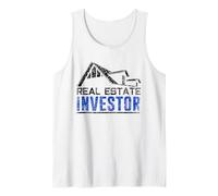 Real Estate Investor Shareholder Investing Invest Stocks Tank Top