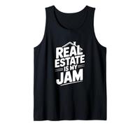 Real Estate is My Jam Real Estate Agent Tank Top