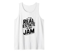 Real Estate is My Jam Real Estate Agent Tank Top