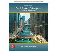 Real Estate Principles – A Value Approach – ISE