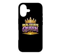 Real Estate Queen Agent Gift Home Selling House Keys Broker Case for iPhone 17
