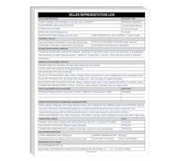 Real Estate Seller Representation Log for Realtors, Listing Consultation Worksheet with Pricing Strategy & Marketing Planning - Life Charge
