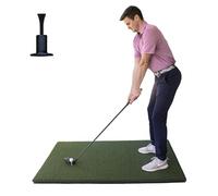 Real Feel Golf MatsTM Country Club Elite Real Feel Golf Mat 4' X 5' | Accepts real tees, mimics real fairway turf during downward strikes and provides honest feedback without unwanted club bounce