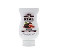 Reàl Syrups | Reàl Fig Puree Infused Fruit Syrup | Real Fig Puree | Great for Cocktails, Cooking, Baking and Desserts | 500ml