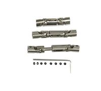 Real Flight 9 Car B-36 B-16 RC For WPL Metal 6WD 1/16 Shaft Upgrade Drive Silver Parts 3PC Helicopter Smart Car Mini (silver, One Size)