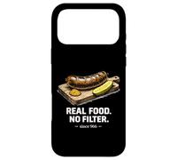 Real Food No Filter Polish Food Since 966 Case for iPhone 17 Pro Max