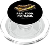 Real Food No Filter Polish Food Since 966 PopSockets PopGrip for MagSafe