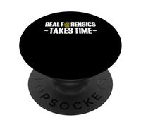 Real Forensic Science Takes Time PopSockets Adhesive PopGrip