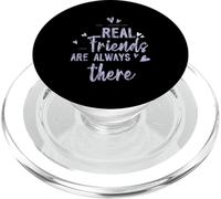 Real Friends Are Always There Connection Loyalty PopSockets PopGrip for MagSafe