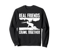 Real Friends Crawl Together Caving Spelunking Sweatshirt