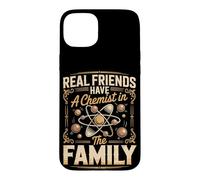 Real Friends Have a Chemist in the Family Case for iPhone 15 Plus