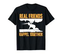 Real Friends Rapple Together Caving Spelunking T-Shirt